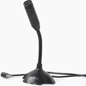 GEMBIRD mikrofon na stůl MIC-D-02, černý GEMBIRD mikrofon na stůl MIC-D-02, černý