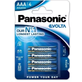 PANASONIC Alkalické baterie EVOLTA Platinum LR03EGE/4BP AAA 1, 5V (Blistr 4ks) PANASONIC Alkalické baterie EVOLTA Platinum LR03EGE/4BP AAA 1, 5V (Blistr 4ks)