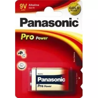 PANASONIC Alkalické baterie Pro Power 6LF22PPG/1BP 9V (Blistr 1ks) PANASONIC Alkalické baterie Pro Power 6LF22PPG/1BP 9V (Blistr 1ks)
