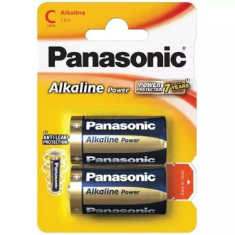 PANASONIC Alkalické baterie Alkaline Power LR14APB/2BP C 1, 5V (Blistr 2ks) PANASONIC Alkalické baterie Alkaline Power LR14APB/2BP C 1, 5V (Blistr 2ks)