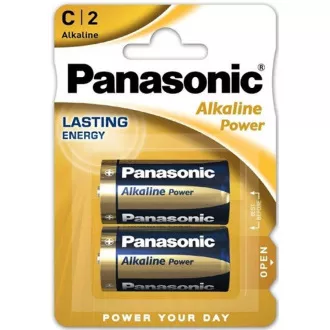 PANASONIC Alkalické baterie Alkaline Power LR14APB/2BP C 1, 5V (Blistr 2ks) PANASONIC Alkalické baterie Alkaline Power LR14APB/2BP C 1, 5V (Blistr 2ks)
