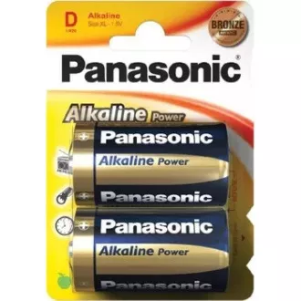 PANASONIC Alkalické baterie Alkaline Power LR20APB/2BP D 1, 5V (Blistr 2ks) PANASONIC Alkalické baterie Alkaline Power LR20APB/2BP D 1, 5V (Blistr 2ks)