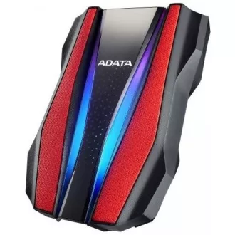 ADATA Externí HDD 2TB 2, 5" USB 3.2 HD770G, červená