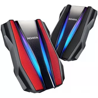 ADATA Externí HDD 2TB 2, 5" USB 3.2 HD770G, červená