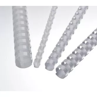 Plastové hřbety 10 bílé Plastové hřbety 10 bílé