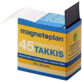 Samolepící magnety Magnetoplan Takkis (45ks)