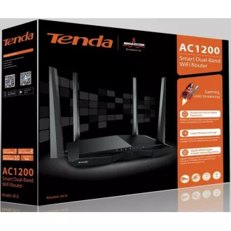 Tenda AC5 - Wireless AC Router 802.11ac/a/b/g/n, 1200 Mb/s, VPN, IPTV, WISP, Universal Repeater