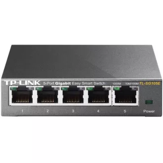 TP-Link Easy Smart switch TL-SG105E (5xGbE, fanless) TP-Link Easy Smart switch TL-SG105E (5xGbE, fanless)
