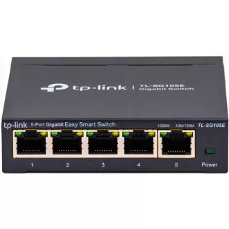 TP-Link Easy Smart switch TL-SG105E (5xGbE, fanless) TP-Link Easy Smart switch TL-SG105E (5xGbE, fanless)