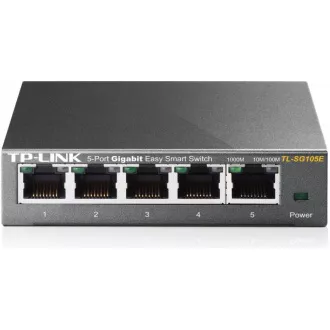 TP-Link Easy Smart switch TL-SG105E (5xGbE, fanless) TP-Link Easy Smart switch TL-SG105E (5xGbE, fanless)