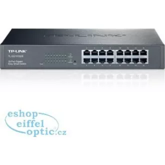TP-Link Easy Smart switch TL-SG1016DE (16xGbE, fanless)