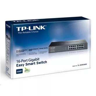 TP-Link Easy Smart switch TL-SG1016DE (16xGbE, fanless)