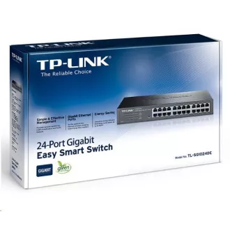 TP-Link Easy Smart switch TL-SG1024DE (24xGbE, fanless)