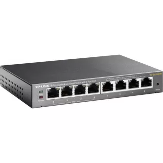 TP-Link Easy Smart switch TL-SG108PE (8xGbE, 4xPoE+, 64W, fanless) TP-Link Easy Smart switch TL-SG108PE (8xGbE, 4xPoE+, 64W, fanless)