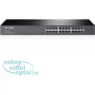 TP-Link switch TL-SG1024 (24xGbE, fanless)
