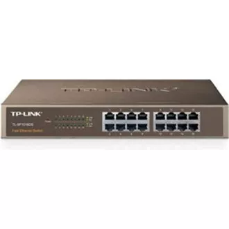 TP-Link switch TL-SF1016DS (16x100Mb/s, fanless)