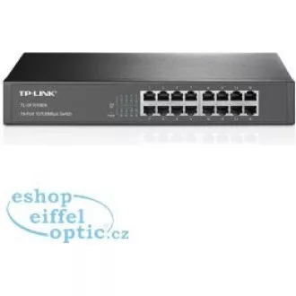 TP-Link switch TL-SF1016DS (16x100Mb/s, fanless)