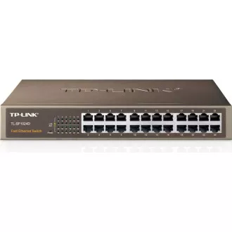 TP-Link switch TL-SF1024D (24x100Mb/s, fanless)