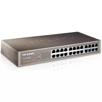 TP-Link switch TL-SF1024D (24x100Mb/s, fanless)