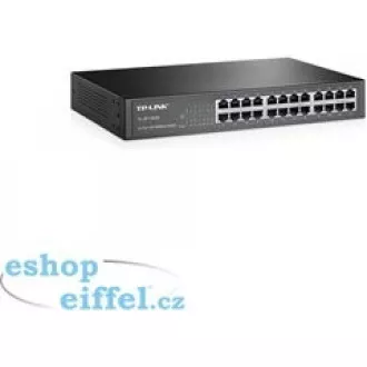 TP-Link switch TL-SF1024D (24x100Mb/s, fanless)