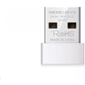 MERCUSYS MW150US WiFi4 USB adapter (N150, 2, 4GHz, USB2.0) MERCUSYS MW150US WiFi4 USB adapter (N150, 2, 4GHz, USB2.0)
