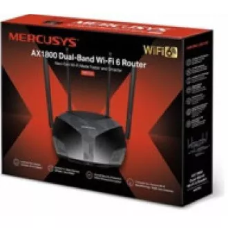 MERCUSYS MR70X Aginet WiFi6 router (AX1800, 2, 4GHz/5GHz, 3xGbELAN, 1xGbEWAN) MERCUSYS MR70X Aginet WiFi6 router (AX1800, 2, 4GHz/5GHz, 3xGbELAN, 1xGbEWAN)