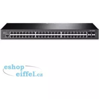 TP-Link OMADA JetStream switch TL-SG3452 (48xGbE, 4xSFP, 2xConsole, fanless) TP-Link OMADA JetStream switch TL-SG3452 (48xGbE, 4xSFP, 2xConsole, fanless)
