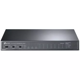 TP-Link CCTV switch TL-SL1311MP (8x100Mb/s, 2xGbE uplink, 1xSFP, 8xPoE+, 124W, fanless) TP-Link CCTV switch TL-SL1311MP (8x100Mb/s, 2xGbE uplink, 1xSFP, 8xPoE+, 124W, fanless)