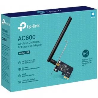 TP-Link Archer T2E WiFi5 PCIe adapter (AC600, 2, 4GHz/5GHz) TP-Link Archer T2E WiFi5 PCIe adapter (AC600, 2, 4GHz/5GHz)