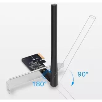 TP-Link Archer T2E WiFi5 PCIe adapter (AC600, 2, 4GHz/5GHz) TP-Link Archer T2E WiFi5 PCIe adapter (AC600, 2, 4GHz/5GHz)
