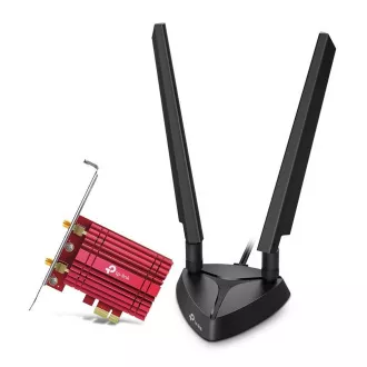 TP-Link Archer TXE75E WiFi6E PCIe adapter (AXE5400, 2, 4GHz/5GHz/6GHz, Bluetooth5.2) TP-Link Archer TXE75E WiFi6E PCIe adapter (AXE5400, 2, 4GHz/5GHz/6GHz, Bluetooth5.2)