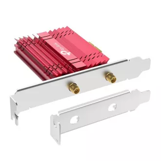TP-Link Archer TXE75E WiFi6E PCIe adapter (AXE5400, 2, 4GHz/5GHz/6GHz, Bluetooth5.2) TP-Link Archer TXE75E WiFi6E PCIe adapter (AXE5400, 2, 4GHz/5GHz/6GHz, Bluetooth5.2)