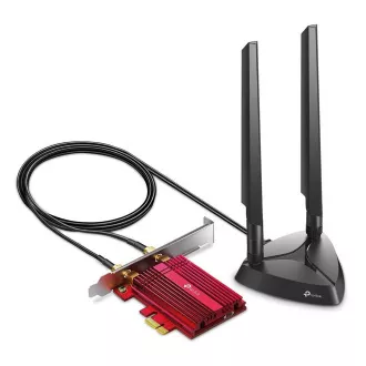 TP-Link Archer TXE75E WiFi6E PCIe adapter (AXE5400, 2, 4GHz/5GHz/6GHz, Bluetooth5.2) TP-Link Archer TXE75E WiFi6E PCIe adapter (AXE5400, 2, 4GHz/5GHz/6GHz, Bluetooth5.2)