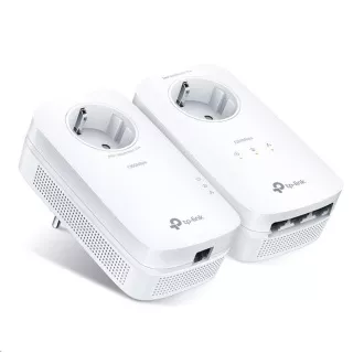 TP-Link TL-PA8033P KIT průchozí powerline set (AV1300, 3xGbE, 1xGbE, HomePlug AV2)