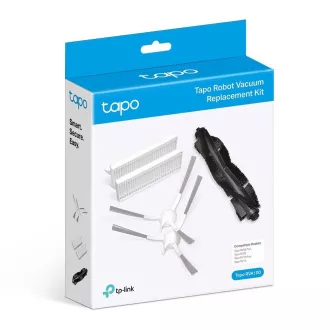 TP-Link Tapo RVA100 sada dílů (1x kartáč, 2x boční kartáč, 2x HEPA filtr) pro Tapo RV30 plus, RV30, RV10 plus, RV10 TP-Link Tapo RVA100 sada dílů (1x kartáč, 2x boční kartáč, 2x HEPA filtr) pro Tapo RV30 plus, RV30, RV10 plus, RV10