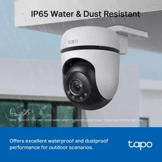 TP-Link Tapo C510W venkovní-outdoor kamera, (3MP, PTZ, 2K 1296p, WiFi, IR 30m, micro SD card) TP-Link Tapo C510W venkovní-outdoor kamera, (3MP, PTZ, 2K 1296p, WiFi, IR 30m, micro SD card)