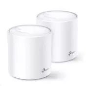 TP-Link Deco X60(2-pack) WiFi6 Mesh (AX5400, 2, 4GHz/5GHz, 2xGbELAN/WAN)