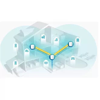 TP-Link Deco X60(2-pack) WiFi6 Mesh (AX5400, 2, 4GHz/5GHz, 2xGbELAN/WAN) TP-Link Deco X60(2-pack) WiFi6 Mesh (AX5400, 2, 4GHz/5GHz, 2xGbELAN/WAN)