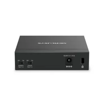 MERCUSYS switch MS105GP (5xGbE, 4xPoE+, 65W, fanless) MERCUSYS switch MS105GP (5xGbE, 4xPoE+, 65W, fanless)