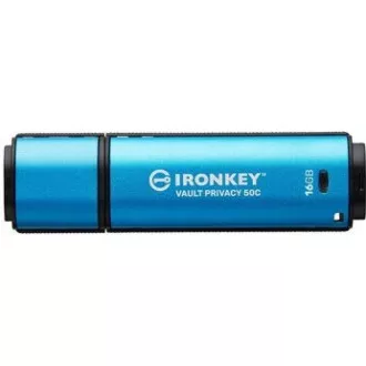 Kingston Flash Disk IronKey 16GB Vault Privacy 50 AES-256 Encrypted, FIPS 197