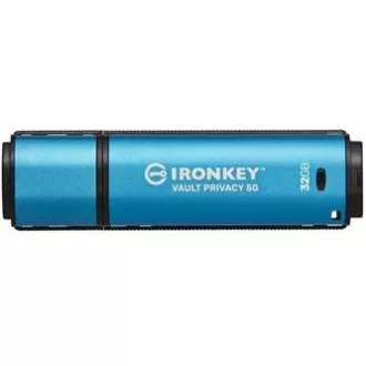 Kingston Flash Disk IronKey 32GB Vault Privacy 50 AES-256 Encrypted, FIPS 197 Kingston Flash Disk IronKey 32GB Vault Privacy 50 AES-256 Encrypted, FIPS 197