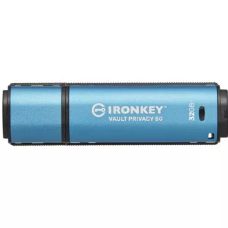 Kingston Flash Disk IronKey 32GB Vault Privacy 50 AES-256 Encrypted, FIPS 197 Kingston Flash Disk IronKey 32GB Vault Privacy 50 AES-256 Encrypted, FIPS 197