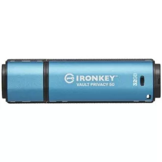 Kingston Flash Disk IronKey 32GB Vault Privacy 50 AES-256 Encrypted, FIPS 197 Kingston Flash Disk IronKey 32GB Vault Privacy 50 AES-256 Encrypted, FIPS 197