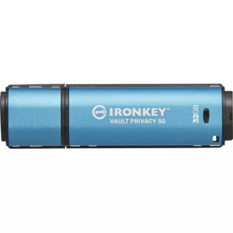 Kingston Flash Disk IronKey 32GB Vault Privacy 50 AES-256 Encrypted, FIPS 197 Kingston Flash Disk IronKey 32GB Vault Privacy 50 AES-256 Encrypted, FIPS 197