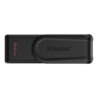 Kingston Flash Disk 64GB USB3.2 Gen 1 DataTraveler Exodia S (Black) Kingston Flash Disk 64GB USB3.2 Gen 1 DataTraveler Exodia S (Black)