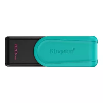 Kingston Flash Disk 128GB USB3.2 Gen 1 DataTraveler Exodia S (Black + Turquoise) Kingston Flash Disk 128GB USB3.2 Gen 1 DataTraveler Exodia S (Black + Turquoise)