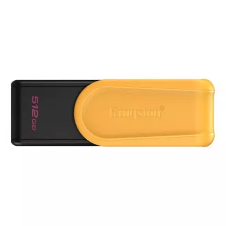 Kingston Flash Disk 512GB USB3.2 Gen 1 DataTraveler Exodia S (Black + Yellow)