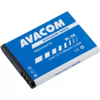 AVACOM baterie do mobilu Nokia 3220, 6070, Li-Ion 3, 7V 890mAh (náhrada BL-5B)