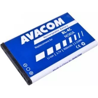 AVACOM baterie do mobilu Nokia 6300 Li-Ion 3, 7V 900mAh (náhrada BL-4C)