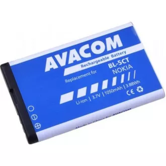 AVACOM baterie do mobilu Nokia 6303, 6730, C5, Li-Ion 3, 7V 1050mAh (náhrada BL-5CT) AVACOM baterie do mobilu Nokia 6303, 6730, C5, Li-Ion 3, 7V 1050mAh (náhrada BL-5CT)